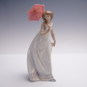 Lladro Porcelain Figurine, Afternoon Promenade 1007636