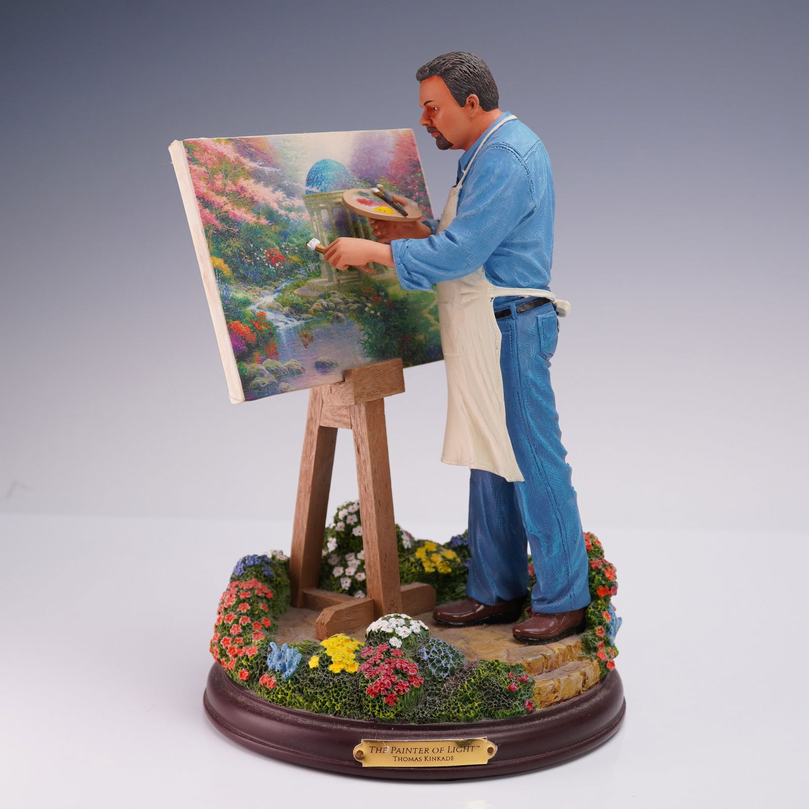 Bradford Sculpture Thomas Kinkade Painter of Light (1 of 7)