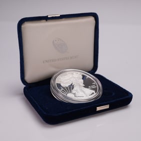 2012-W U.S. 1oz Silver Eagle Proof Coin OGP