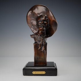 After Frederic Remington, The Sergeant Bronze Bust