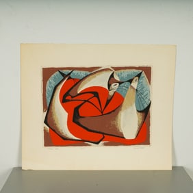Duval Eliot, Limited Edition Color Serigraph, Three Cats, Signed & Numbered