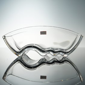 Baccarat Crystal Thomas Bastide Pocket Vase, Oceanie