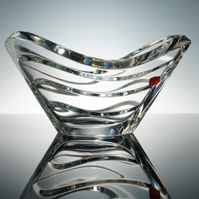 Baccarat Crystal Wave Bowl