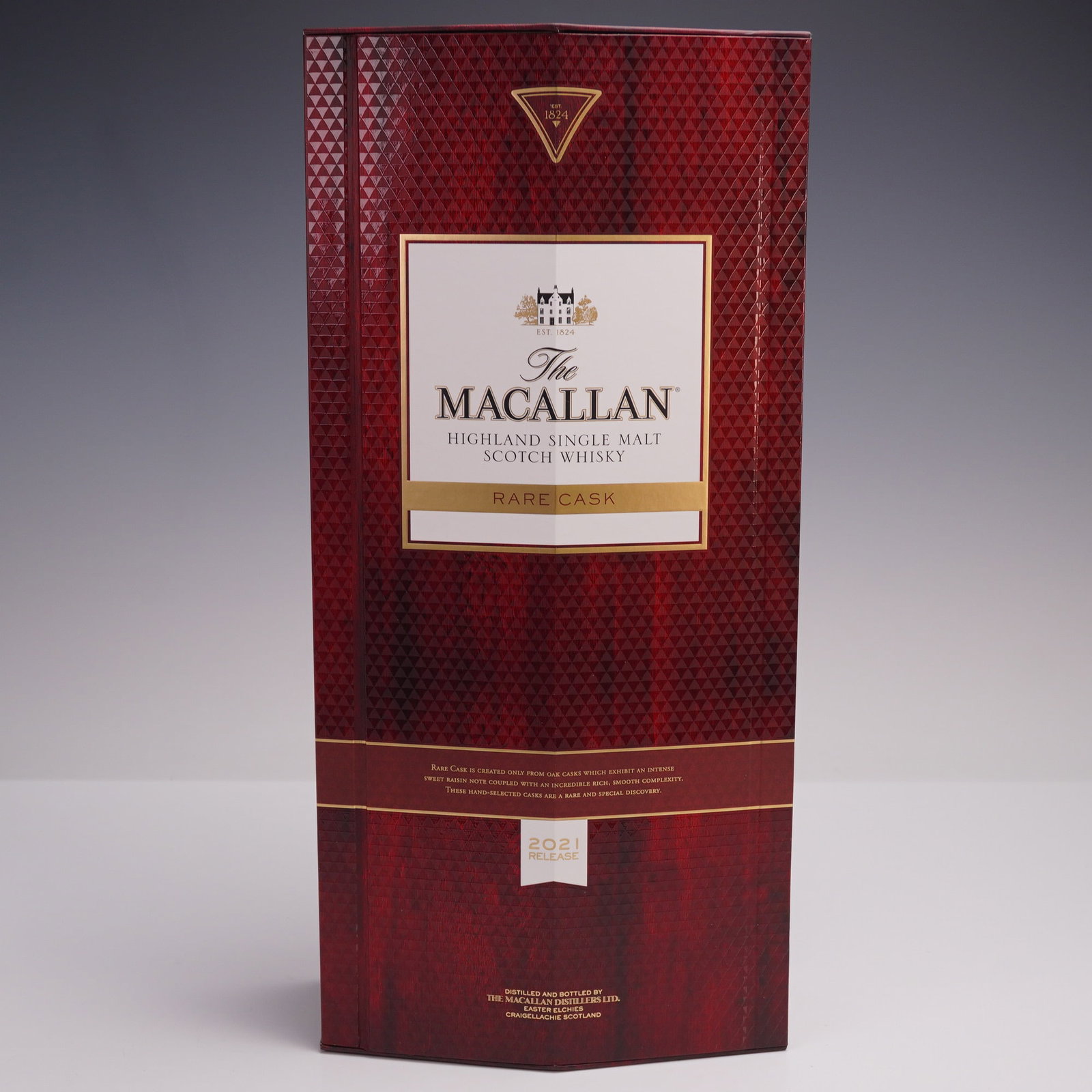 The Macallan Rare Cask 2021 Highland Single Malt Scotch Whisky (750ml): Indulge in the exceptional craftsmanship of The Macallan Rare Cask 2021 Release, a distinguished Highland single malt Scotch whisky that exemplifies the art of whisky making. This limited edition expr