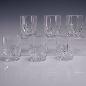 6pc Marquis by Waterford Crystal Double Old Fashioned Glasses