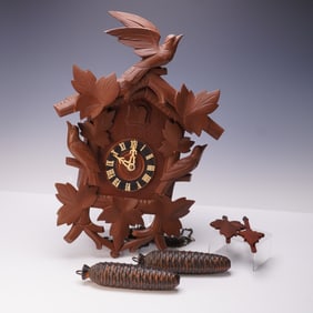 German Wooden Cuckoo Clock