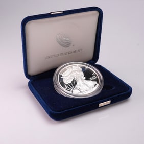 2014-W U.S. 1oz Silver Eagle Proof Coin OGP