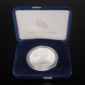 2016-W U.S. 1oz Silver Eagle Proof 30th Anniversary Coin OGP