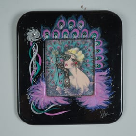 Mary Vickers, Artist Proof Hand-Enhanced Mixed Media Artwork, Signed