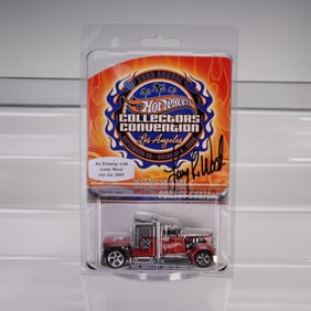 Autographed Larry Wood Mattel Hot Wheels, Convoy Custom