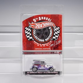 Autographed Larry Wood and Shirley Wood Mattel Hot Wheels, A-OK