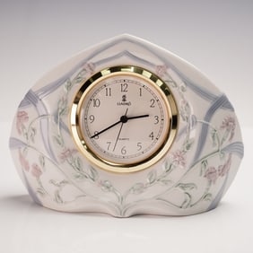 Lladro Porcelain Segovia Clock (Large) 1005655