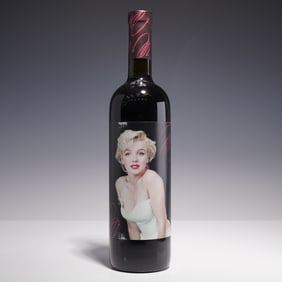 Marilyn Monroe Merlot 2000 Wine, Featuring Studio Portrait