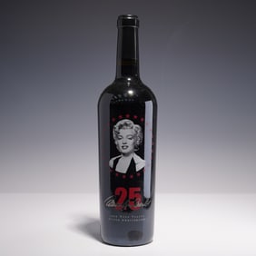 Marilyn Merlot 2009 Napa Valley Wine Bottle, 25th Anniversary Edition
