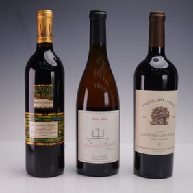 3pc California Bottled Wine, Cabernet & Rose 2012 to 2017