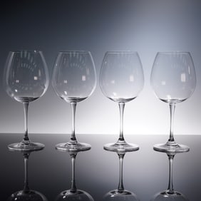 4pc Robert Mondavi by Waterford Crystal Wine Goblets