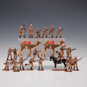 24pc Trophy of Wales British Colonial Infantry Set