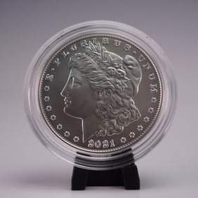2021-S US Morgan 1oz Silver Dollar UNC Coin OGP