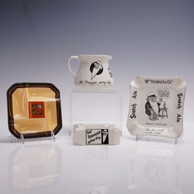 4pc Royal Doulton Scotch Ale Pub Advertising Lot