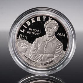 2024-S US Harriet Tubman Proof Clad Half Dollar Commemorative OGP