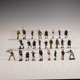 24pc Foreign Legion Toy Soldiers Figures, Beau Geste and Alymer