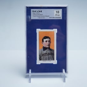 2000 Topps Honus Wagner Reprint SGC 10 GEM MT