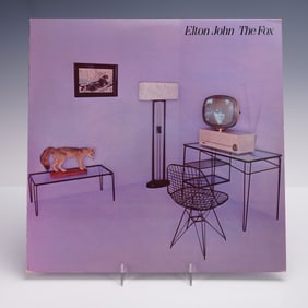 Geffen Records Elton John Vinyl Record, The Fox