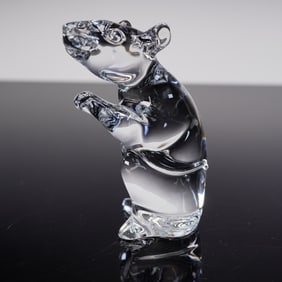 Baccarat Crystal Figurine, Zodiac Mouse, Year of the Rat