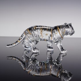 Baccarat Crystal Zodiaque Tiger 2022 Figurine by Allison Hawkes