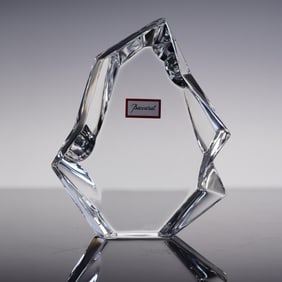 Baccarat Crystal Iceberg Paperweight
