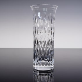 Baccarat Crystal Flora Grain De Riz Vase
