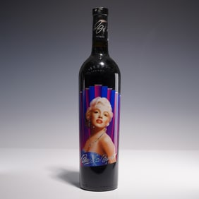 Marilyn Merlot 2004 Napa Valley Wine Bottle, 20th Vintage