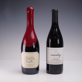 2pc Bottles of Pinot Noir: Belle Glos Clark & Telephone 2020 & Marley 2010