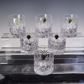 6pc Waterford Crystal, Huntley Whiskey Tumblers 1064331