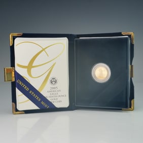 2005-W $5 American Gold Eagle 1/10 oz. Proof Coin