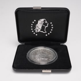 2024 US Liberty 230th Anniv. Flowing Hair 1oz Silver Medal OGP