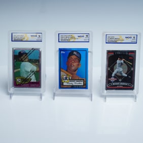 3 Mickey Mantle Yankees Commemorative Cards WCG 10