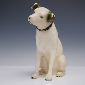 Vintage Nipper Dog RCA Store Display Blow Mold