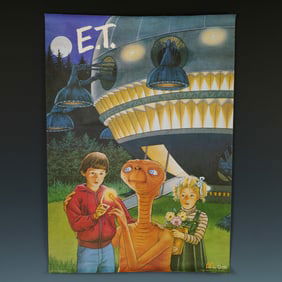 E.T. The Extra-Terrestrial by Steven Spielberg McDonald Promotional Poster