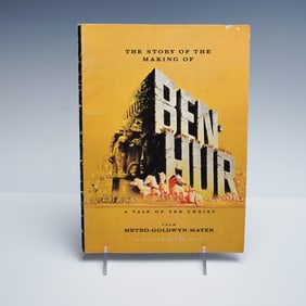 Ben Hur Making of Movie Booklet Metro Goldwyn Mayer