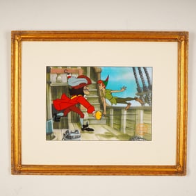 Walt Disney Limited Edition Serigraph, Peter Pan vs. Captain Hook
