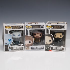 Set of 3 Game of Thrones Funko Pop Vinyl Figures