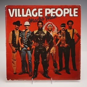 Casablanca Records Village People Vinyl Record, Macho Man