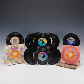 25pc Assorted 45 RPM Vinyl Records