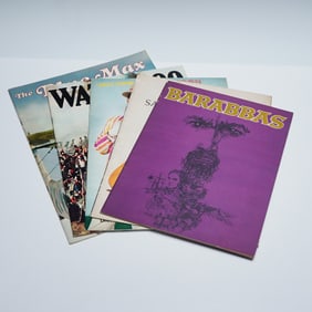 5pc Vintage Movie Souvenir Programs
