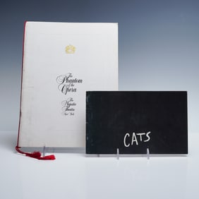 2pc Musical Theatre Programs Phantom of the Opera & Cats