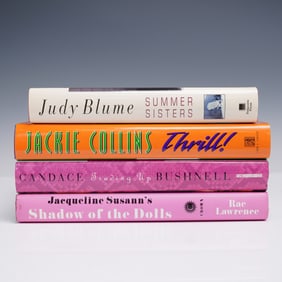 4pc Hardcover Book Lot Blume Collins Bushnell Lawrence