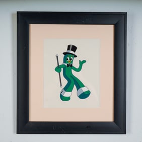 Gumby Steps Out Limited Edition Serigraph with COA