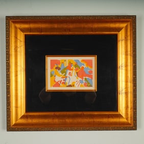 Wassily Kandinsky, Original Color Woodcut on Paper, Orientalisches w/ COA
