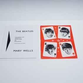 The Beatles and Mary Wells Tour Program